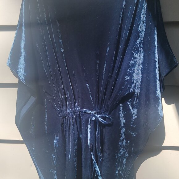 Andree by Unit XL Embroidered Velvet Boho Tunic Top - Picture 2 of 4